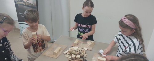 Zimowa przygoda w bibliotece - tak minęły ferie - dzień 3
